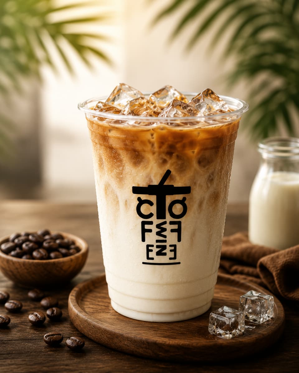 İce Hazelnut Latte